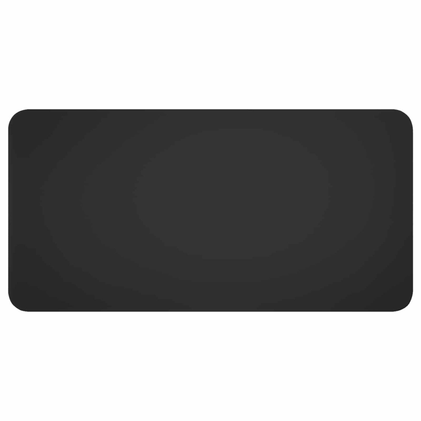 Spisebord 100 x 50 x 75 cm Konstrueret træ Sort Rektangulær