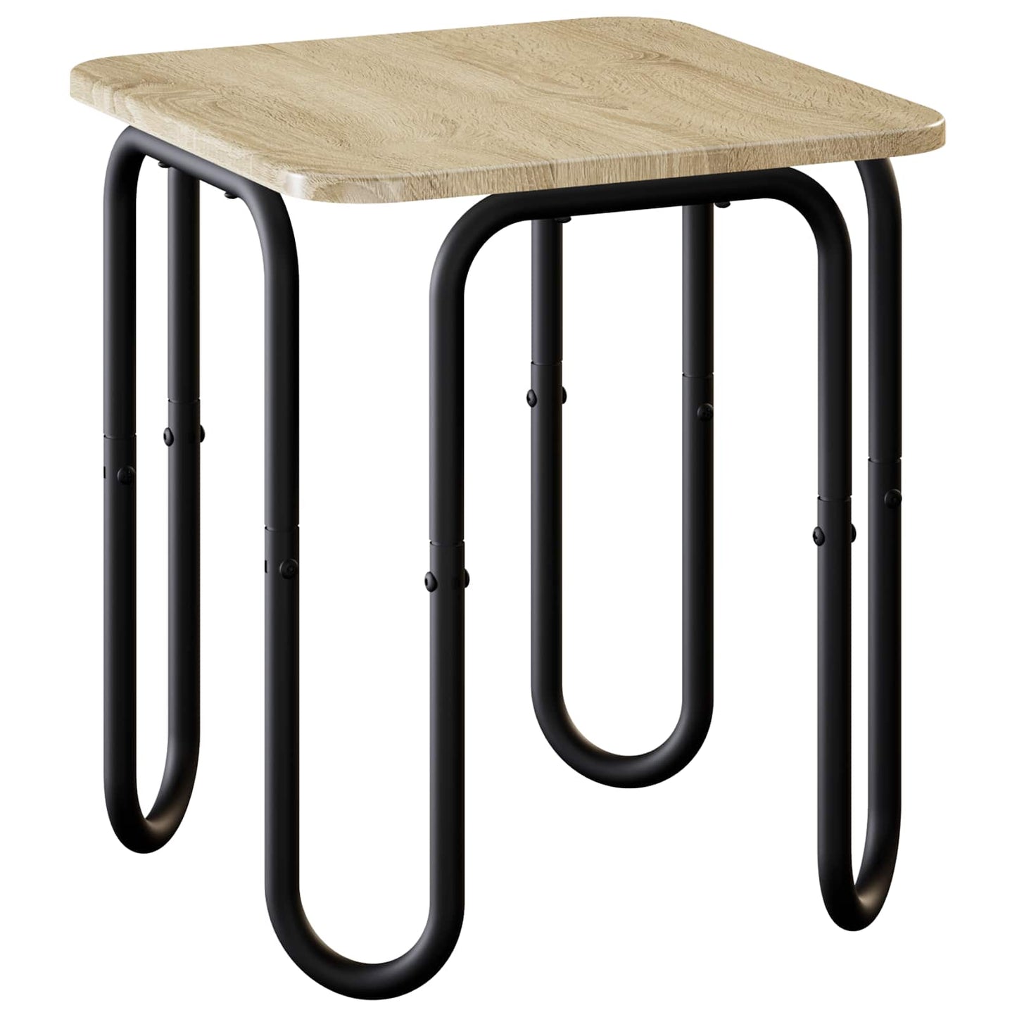 Sofabord Sonoma-eg 40 x 40 x 45 cm Konstrueret træ