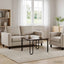 Sofabord Røget eg 59 x 59 x 45 cm Konstrueret træ