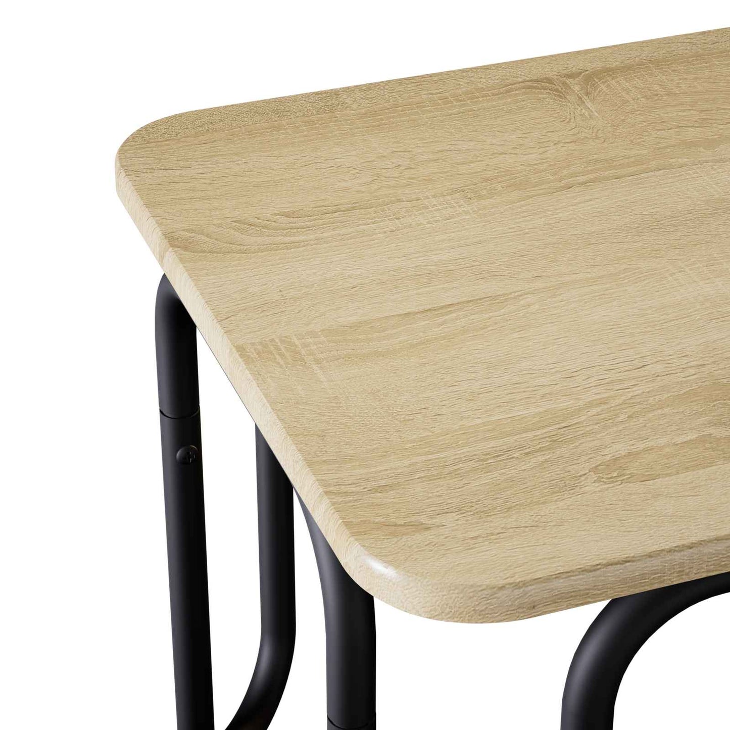 Sofabord Sonoma-eg 79,5 x 40 x 36 cm Konstrueret træ