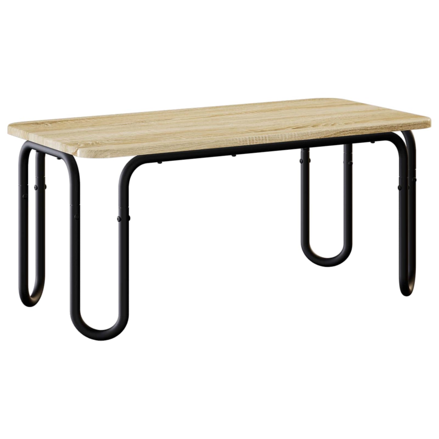 Sofabord Sonoma-eg 100 x 50 x 45 cm Konstrueret træ