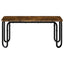Sofabord Røget eg 100 x 50 x 45 cm Konstrueret træ