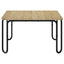 Sofabord Sonoma-eg 79,5 x 79,5 x 45 cm Konstrueret træ