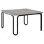 Sofabord Betongrå 79,5 x 79,5 x 45 cm Konstrueret træ
