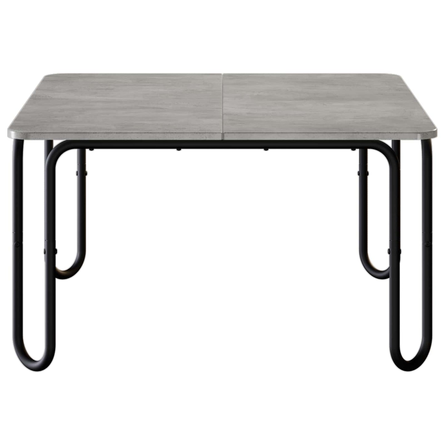Sofabord Betongrå 79,5 x 79,5 x 45 cm Konstrueret træ
