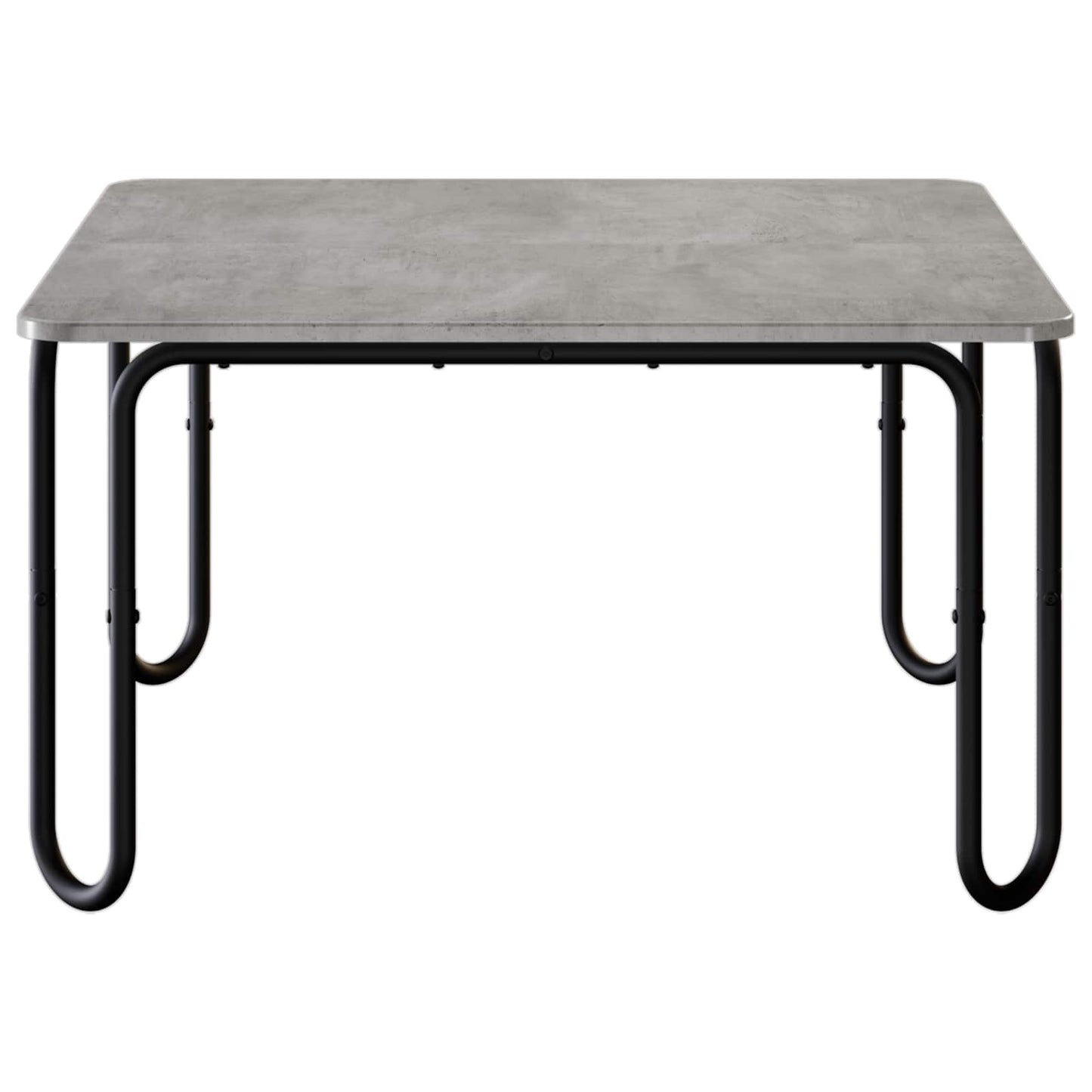 Sofabord Betongrå 79,5 x 79,5 x 45 cm Konstrueret træ