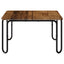 Sofabord Gammelt træ 79,5 x 79,5 x 45 cm Konstrueret træ