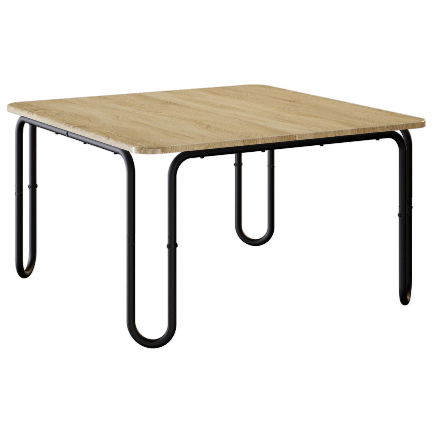 Sofabord Sonoma-eg 100 x 100 x 45 cm Konstrueret træ