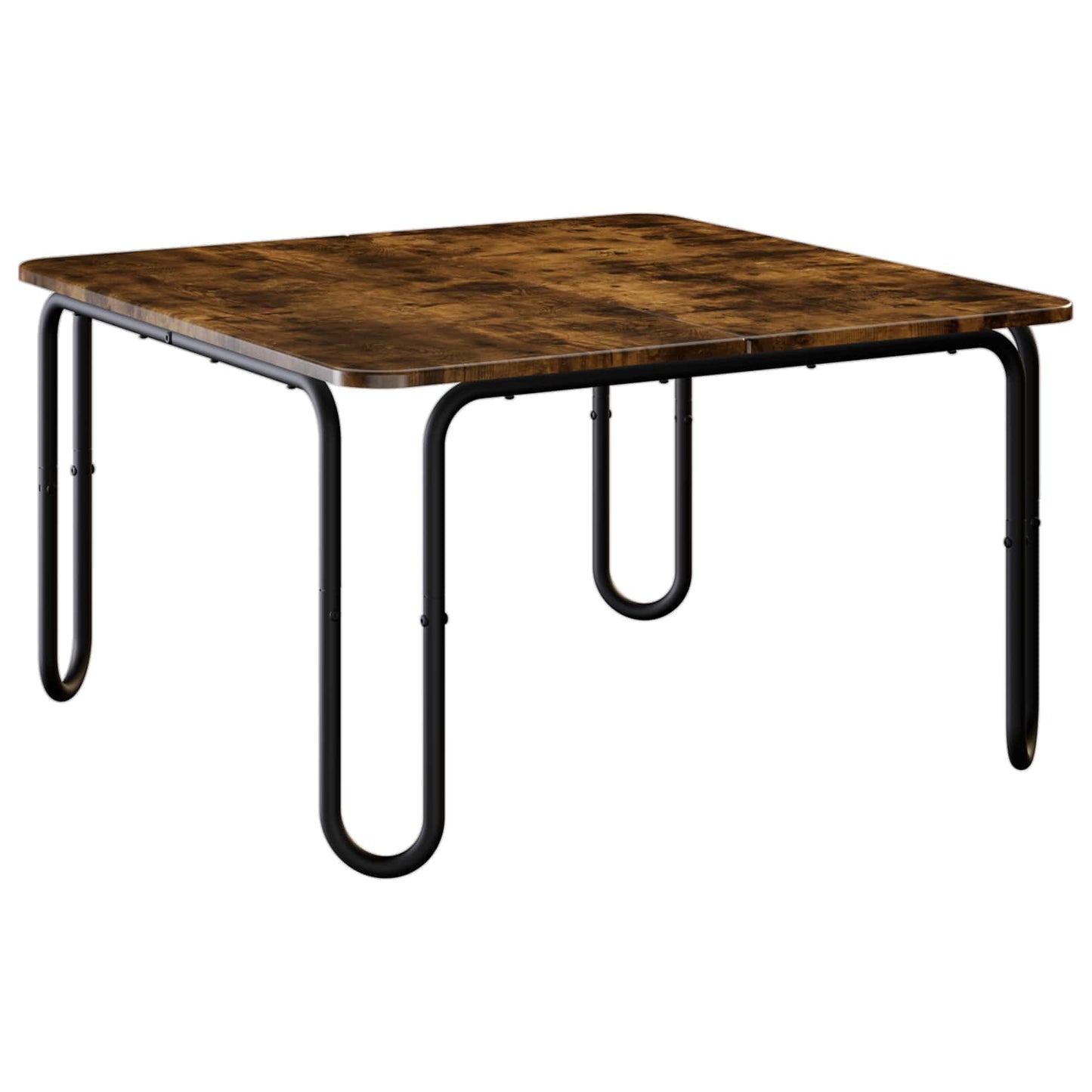 Sofabord Røget eg 100 x 100 x 45 cm Konstrueret træ