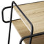 Sofabord Sonoma-eg 70 x 50 x 51 cm Konstrueret træ