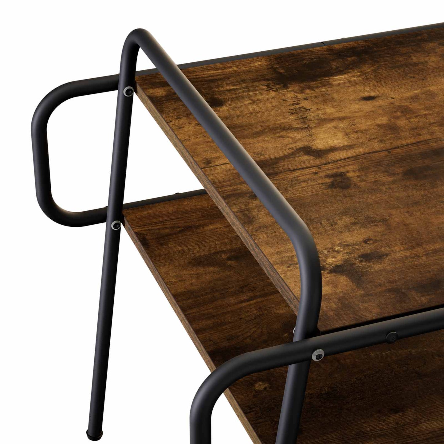 Sofabord Røget eg 70 x 50 x 51 cm Konstrueret træ