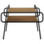 Sofabord Artisan-eg 70 x 50 x 51 cm Konstrueret træ