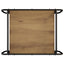 Sofabord Artisan-eg 70 x 50 x 51 cm Konstrueret træ
