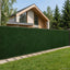 Kunstigt hegn Mørkegrøn 1 x 3 m PVC og Stål