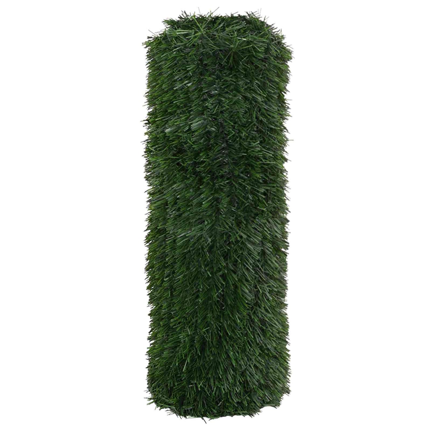 Kunstigt hegn Mørkegrøn 1 x 4 m PVC og Stål