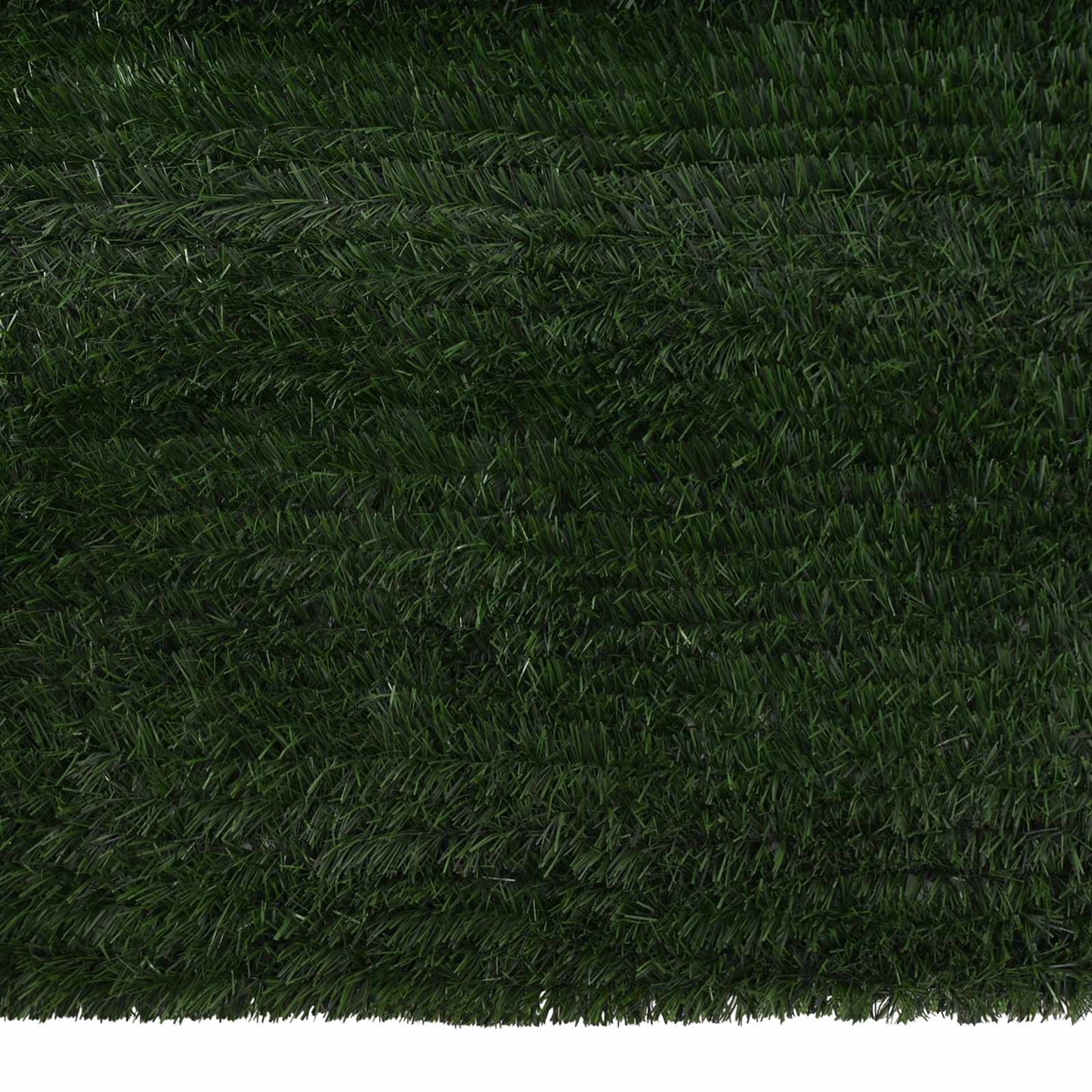 Kunstigt hegn Mørkegrøn 1,5 x 3 m PVC og Stål