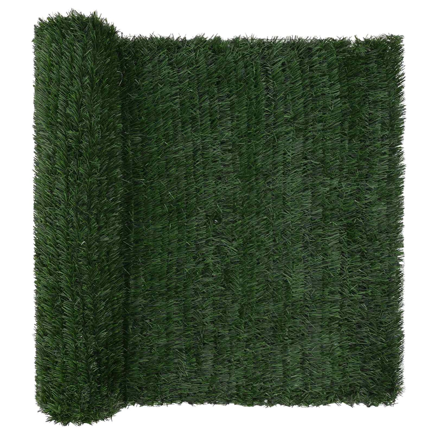 Kunstigt hegn Mørkegrøn 1,5 x 4 m PVC og Stål