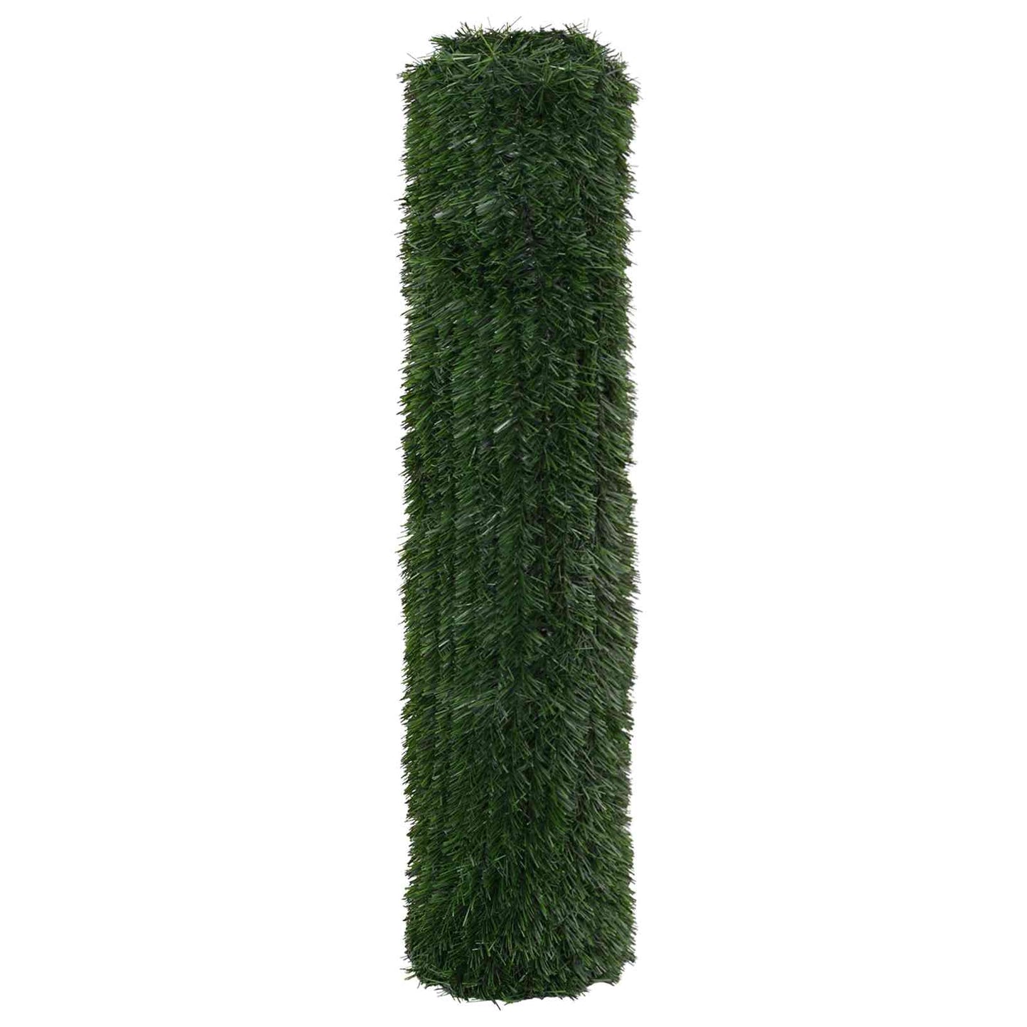 Kunstigt hegn Mørkegrøn 1,5 x 6 m PVC og Stål