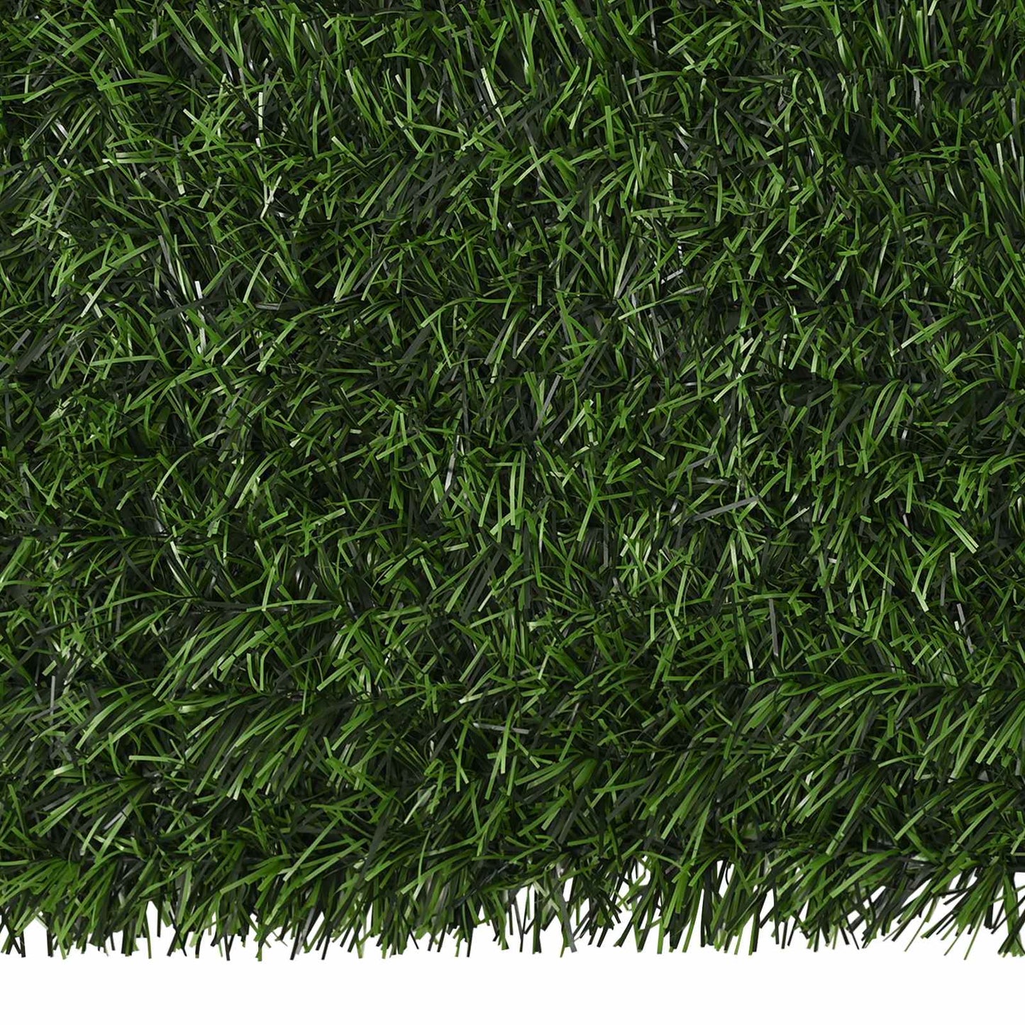 Kunstigt hegn Lys grøn 1,5 x 4 m PVC og Stål
