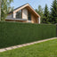 Kunstigt hegn Lys grøn 1,5 x 6 m PVC og Stål
