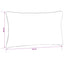 1-delte rygpuder PUTTEN 100% polyester Antracit 70 x 40 x 15 cm