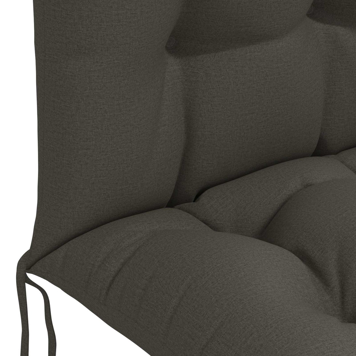 Solseng Pude PUTTEN 100% polyester Antracit 48 x 112 x 10 cm