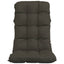2-delt højt rygstol puder VIANEN 2 pcs 100% polyester Antracit