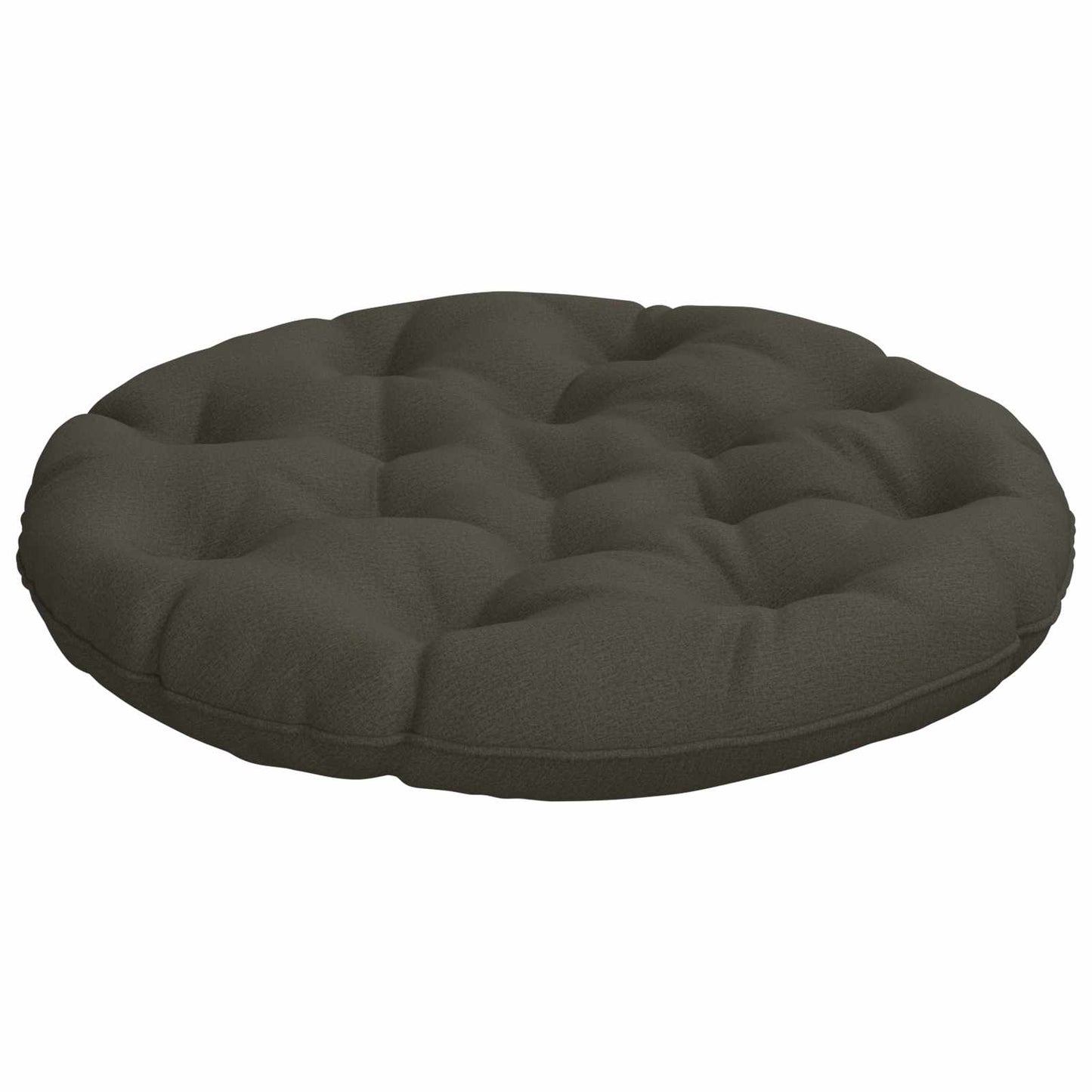 Hængestolspude VIANEN 100% polyester Antracit Ø 80 x 12 cm