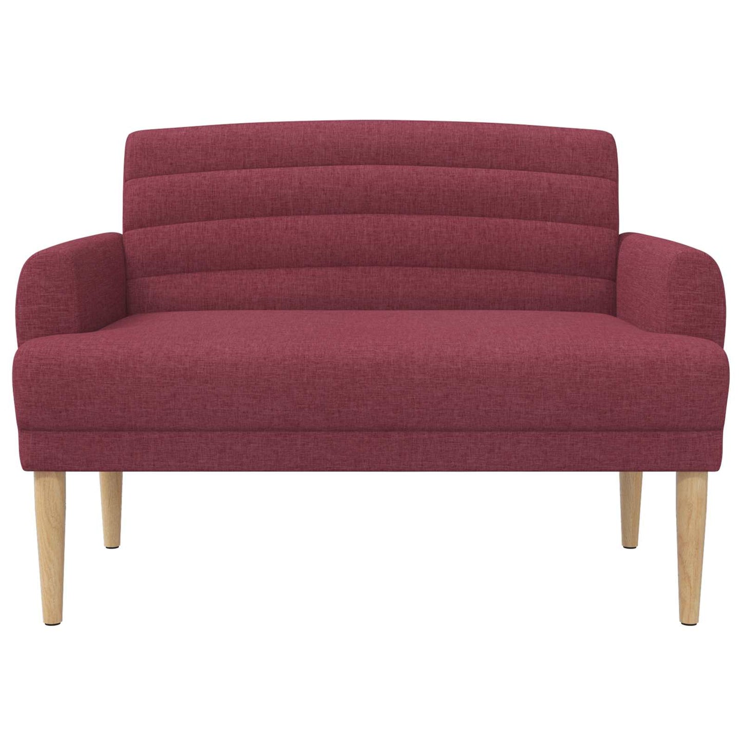 Lænestol med knap tufting Vinrød 116 x 67 x 80 cm Stof