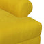Lænestol med knap tufting Gul 120 x 66 x 78 cm Fløjl