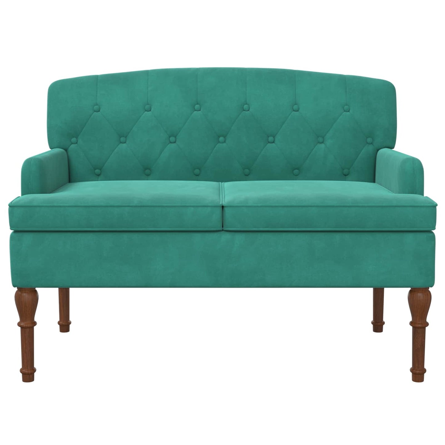 Lænestol med knap tufting Turkis 111 x 65 x 79 cm Fløjl