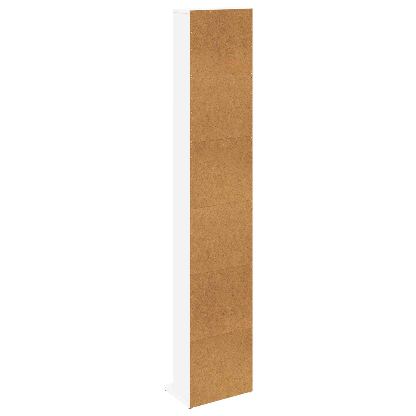 CD Skab Hvid 33 x 23,5 x 175 cm Konstrueret træ