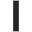 CD Skab Sort eg 33 x 23,5 x 175 cm Konstrueret træ