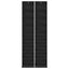 CD Skab 2 stk. Sort eg 33 x 23,5 x 175 cm Konstrueret træ