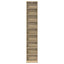 CD Skab Sonoma-eg 33 x 23,5 x 175 cm Konstrueret træ
