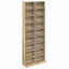 CD Skab 2 stk. Sonoma-eg 33 x 23,5 x 175 cm Konstrueret træ