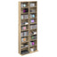 CD Skab 2 stk. Sonoma-eg 33 x 23,5 x 175 cm Konstrueret træ