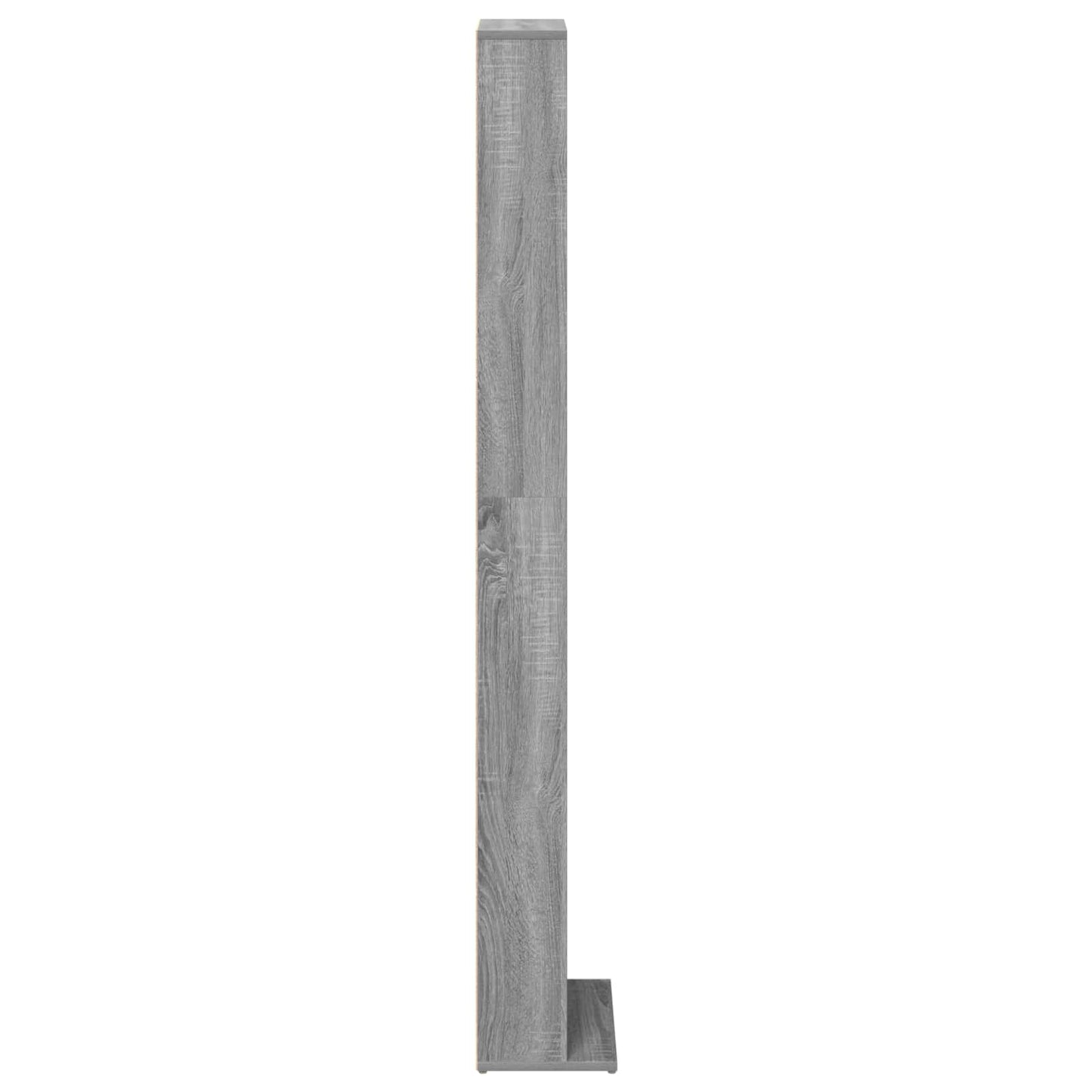 CD Skab Grå Sonoma 33 x 23,5 x 175 cm Konstrueret træ