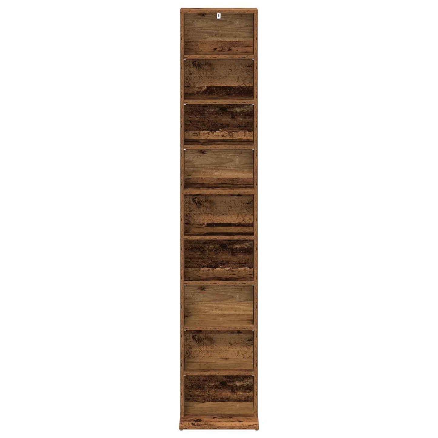 CD Skab Gammelt træ 33 x 23,5 x 175 cm Konstrueret træ