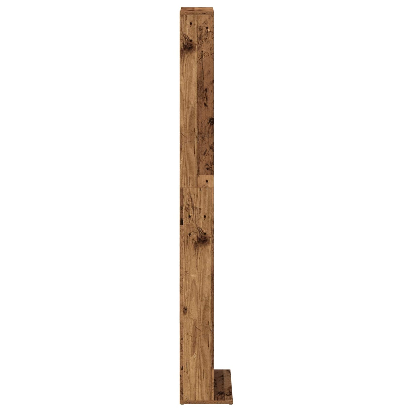 CD Skab Gammelt træ 33 x 23,5 x 175 cm Konstrueret træ