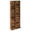 CD Skab 2 stk. Gammelt træ 33 x 23,5 x 175 cm Konstrueret træ