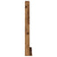 CD Skab 2 stk. Gammelt træ 33 x 23,5 x 175 cm Konstrueret træ