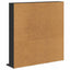 CD Skab Sort eg 96 x 23,5 x 97,5 cm Konstrueret træ