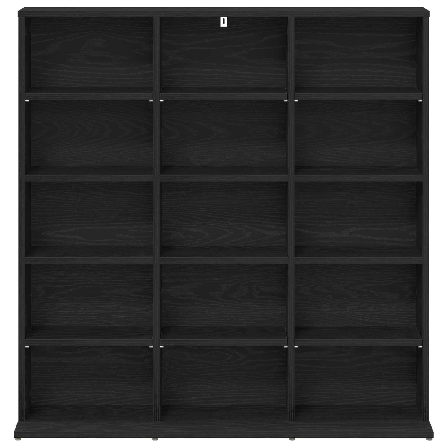 CD Skab Sort eg 96 x 23,5 x 97,5 cm Konstrueret træ
