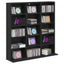 CD Skab Sort eg 96 x 23,5 x 97,5 cm Konstrueret træ