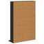 CD Skab Sort eg 65 x 23,5 x 97,5 cm Konstrueret træ