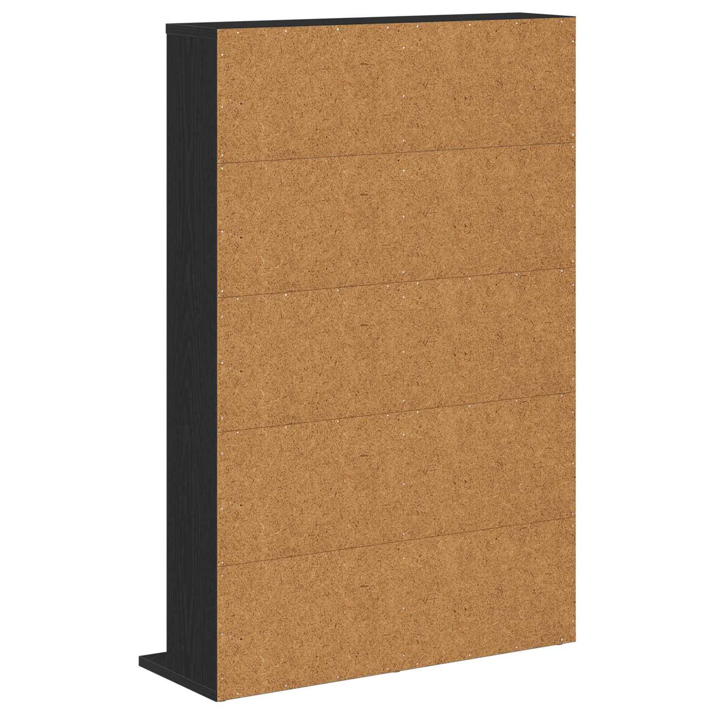 CD Skab Sort eg 65 x 23,5 x 97,5 cm Konstrueret træ