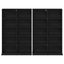 CD Skab 2 stk. Sort eg 65 x 23,5 x 97,5 cm Konstrueret træ