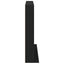 CD Skab 2 stk. Sort eg 65 x 23,5 x 97,5 cm Konstrueret træ