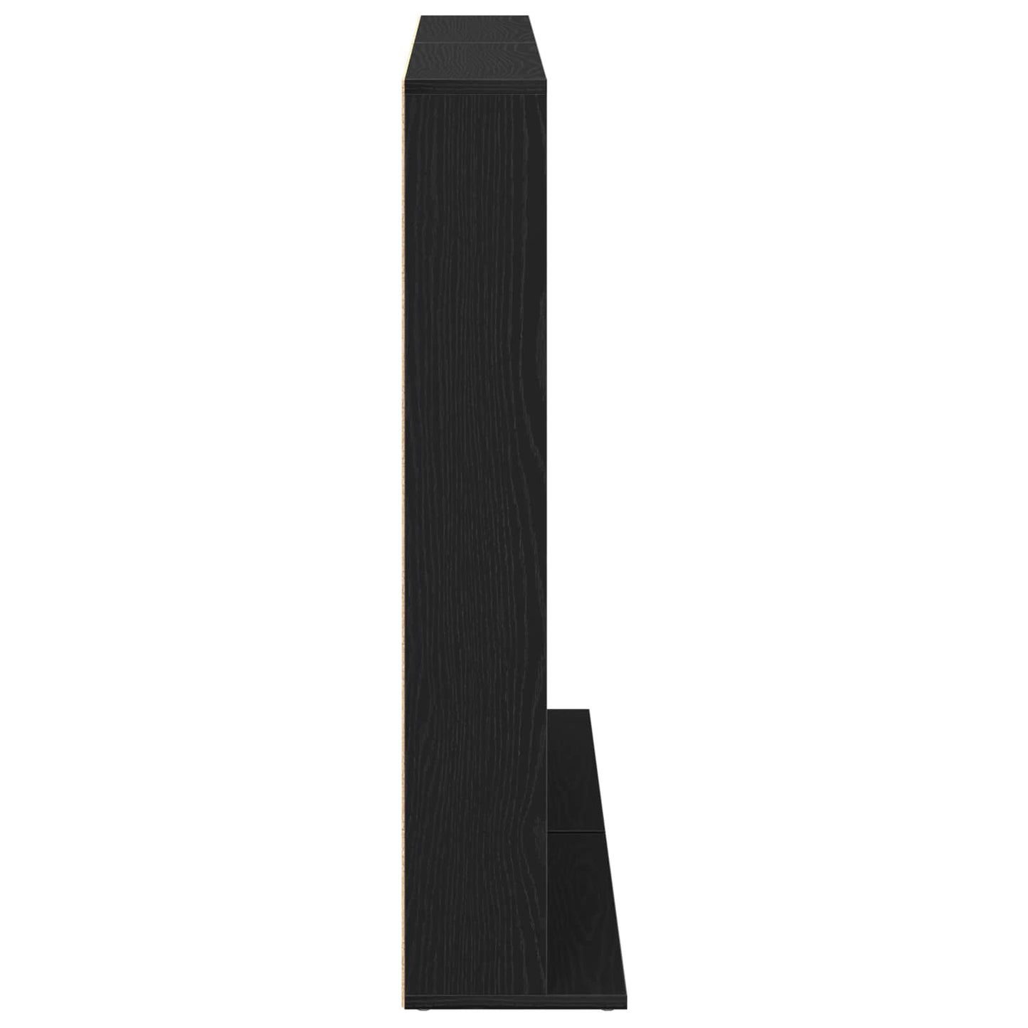 CD Skab 2 stk. Sort eg 65 x 23,5 x 97,5 cm Konstrueret træ